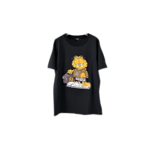 Футболка Fendi Garfield "Black"