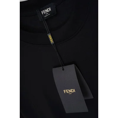 Футболка Fendi Star From Logo Images "Black" фото № 3