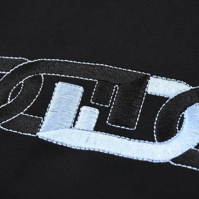 Футболка Fendi Chain "Black" фото № 4