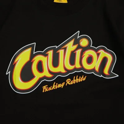 Футболка FR2 Text Caution "Black" фото № 3