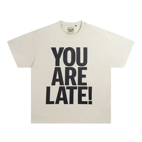 Футболка Gallery Dept. You Are Late! "Cream"