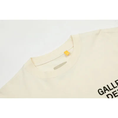 Футболка Gallery Dept With Logo On Both Sides "Cream" фото № 4