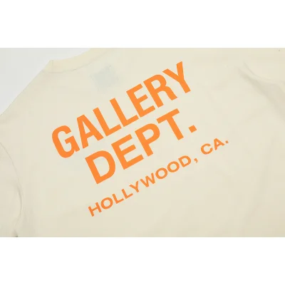Футболка Gallery Dept With Logo On Both Sides "Cream" фото № 6