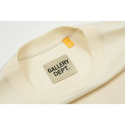 Футболка Gallery Dept With Logo On Both Sides "Cream" фото № 8