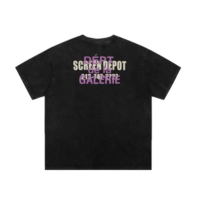 Футболка Gallery Dept Screen Depot Inscription "Black" фото № 2 Футболка Gallery Dept Screen Depot Inscription "Black" фото № 2