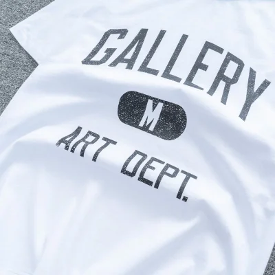 Футболка Gallery Dept With Size Print "White" фото № 9