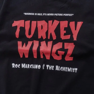 Футболка Gallery Dept Front Inscription Turkey Wingz "Black" фото № 6
