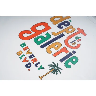 Футболка Gallery Dept Beverly BLVD "White" фото № 2 Футболка Gallery Dept Beverly BLVD "White" фото № 2