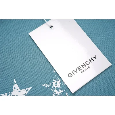 Футболка Givenchy 4 Stars With Text Logo "Blue" фото № 3 Футболка Givenchy 4 Stars With Text Logo "Blue" фото № 3