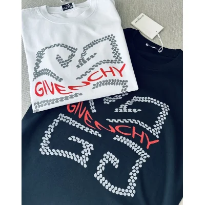 Футболка Givenchy Crooked Logo "Black" фото № 4