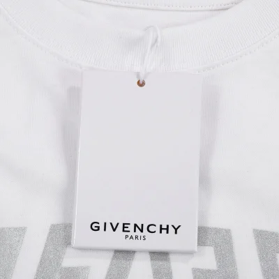 Футболка Givenchy The Star In The Logo "White" фото № 7