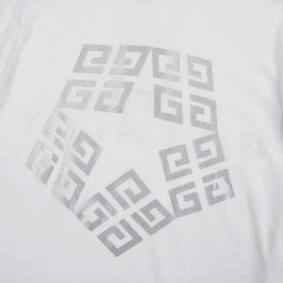 Футболка Givenchy The Star In The Logo "White" фото № 5