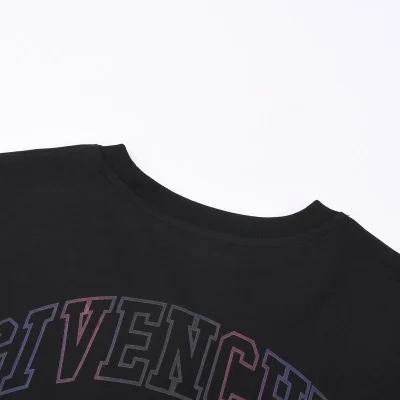 Футболка Givenchy With Gradient Logo "Black" фото № 3