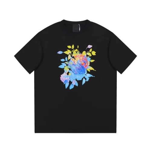 Футболка Givenchy Composition Of Roses Drawing "Black"