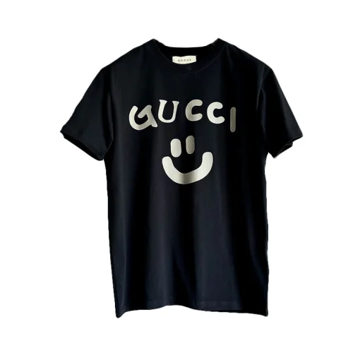 Футболка Gucci Logo And Smile "Black"