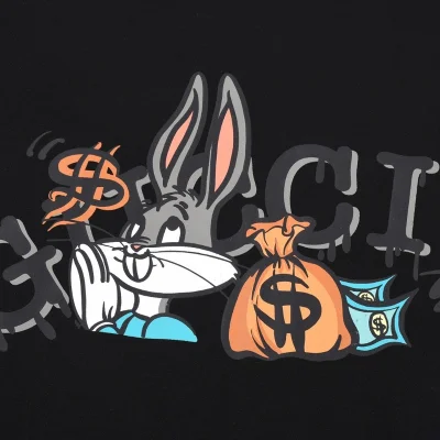 Футболка Gucci Desiring Wealth "Black" фото № 6