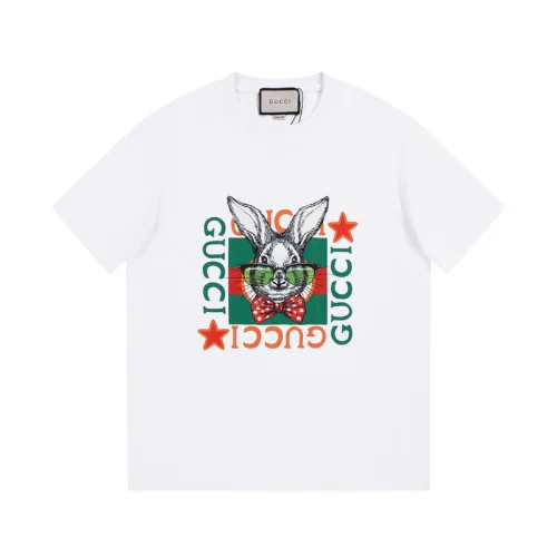 Футболка Gucci The Fashionable Hare "White"