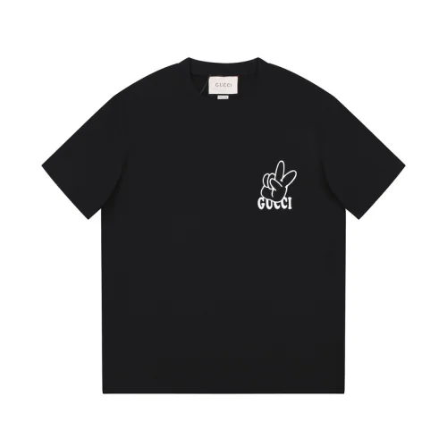 Футболка Gucci With Logo And Hand "Black"