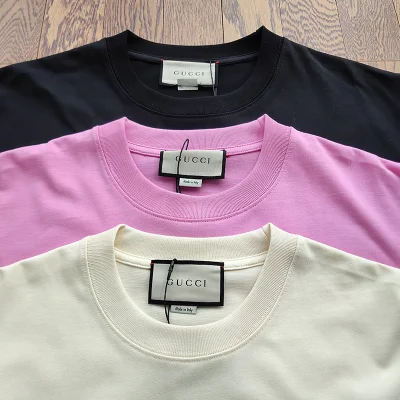 Футболка Gucci With Bunny Girl Print "Black" фото № 3