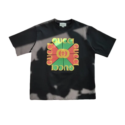 Футболка Gucci Logo With Rays "Black"