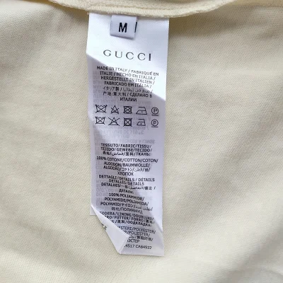 Футболка Gucci Two Stripes Of Color And Logo "White" фото № 9