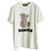 Футболка Gucci X Balenciaga Bear Print GG "Cream"