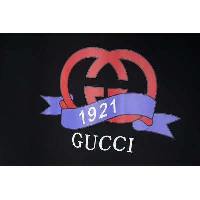 Футболка Gucci Red Logo With Ribbon "Black" фото № 9