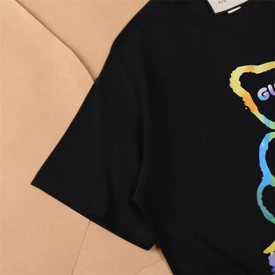 Футболка Gucci Colorful Bear Symbol Front "Black" фото № 7 Футболка Gucci Colorful Bear Symbol Front "Black" фото № 7