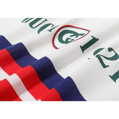 Футболка Gucci With Stripes 1921 "White" фото № 5