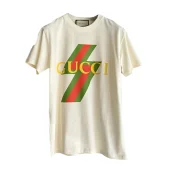 Футболка Gucci New Collection With Logo "White"
