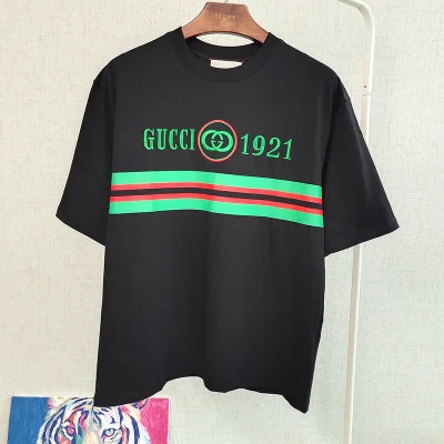 Футболка Gucci 1921 "Black" фото № 2