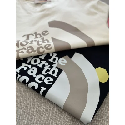 Футболка Gucci X The North Face Collaboration Of Brands "Beige" фото № 4