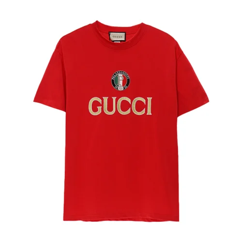 Футболка Gucci With Logo Palazzo "Red"