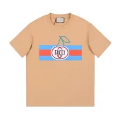 Футболка Gucci Cherry Logo "Brown"