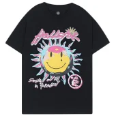 Футболка Hellstar Smile Inside Sun Front Print "Black"