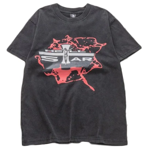 Футболка Hellstar Back Inscription Path To Paradise "Black"