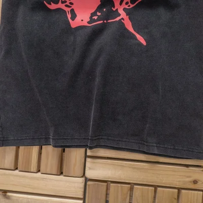 Футболка Hellstar Back Inscription Path To Paradise "Black" фото № 7