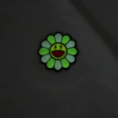 Футболка JBalvin Applique Small Smiling Flower "White" фото № 7 Футболка JBalvin Applique Small Smiling Flower "White" фото № 7