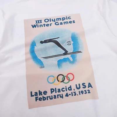 Футболка Kith Olympic Winter Games 1932 "White" фото № 6