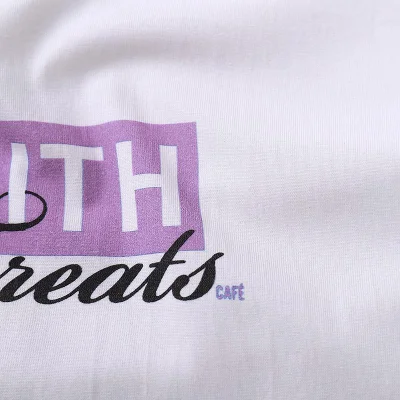 Футболка Kith Logo Treats Violet "White" фото № 5