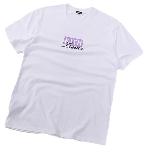Футболка Kith Logo Treats Violet "White"