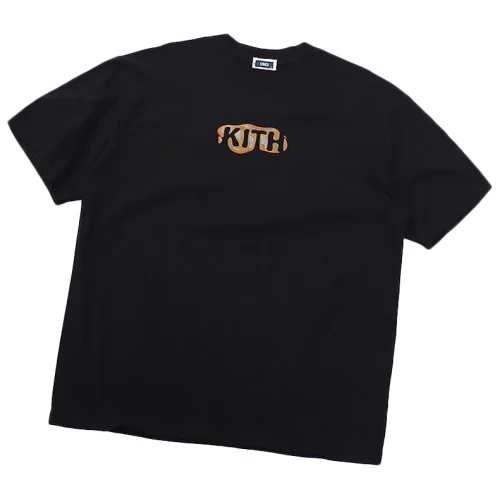 Футболка Kith Flame Logo "Black"