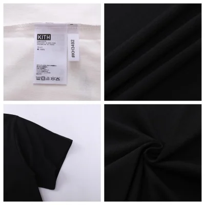 Футболка Kith Flame Logo "Black" фото № 7