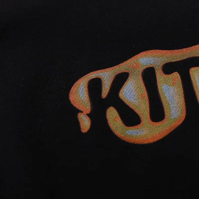 Футболка Kith Flame Logo "Black" фото № 6