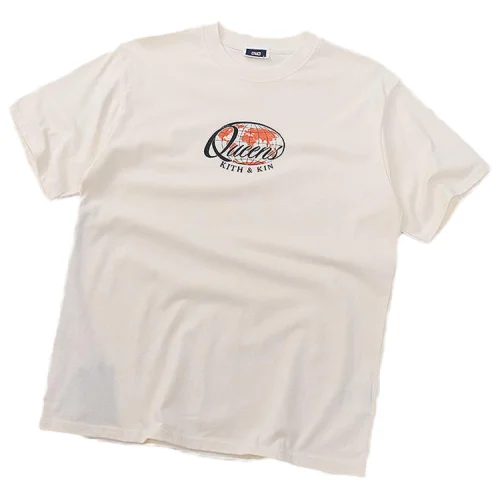 Футболка Kith Queens "Cream"