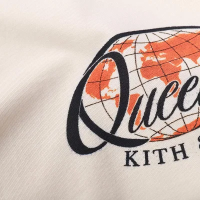 Футболка Kith Queens "Cream" фото № 4
