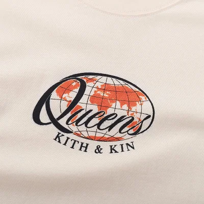 Футболка Kith Queens "Cream" фото № 6