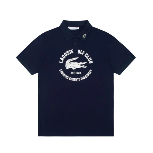 Футболка Lacoste Crocodile In A Circle "Blue"