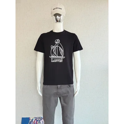 Футболка Lanvin Short Sleeve "Black" фото № 2 Футболка Lanvin Short Sleeve "Black" фото № 2