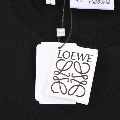 Футболка Loewe The Logo And The Old Dog "Black" фото № 3